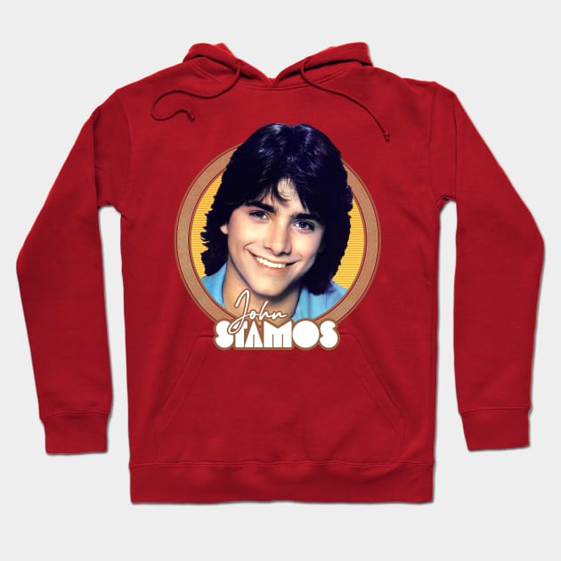 John Stamos -- Retro Fan Art Hoodie by DankFutura